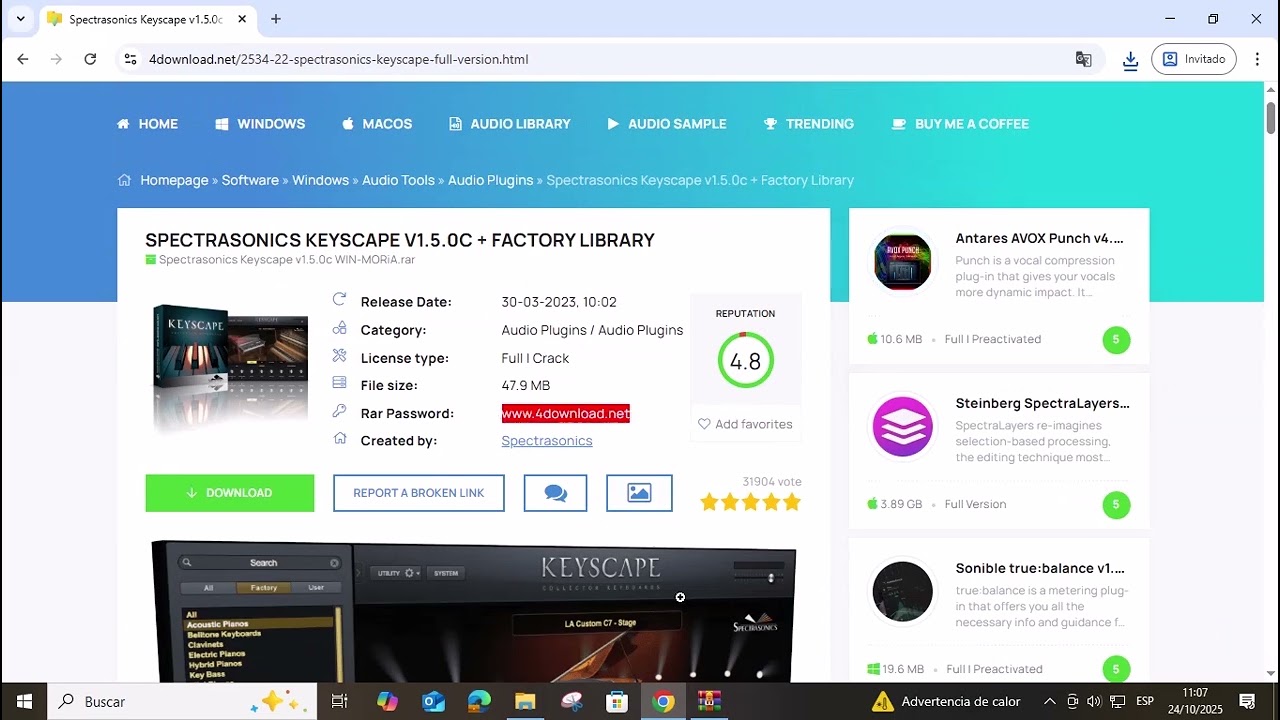 Cómo instalar KEYSCAPE paso a paso 🎹 | Guía completa