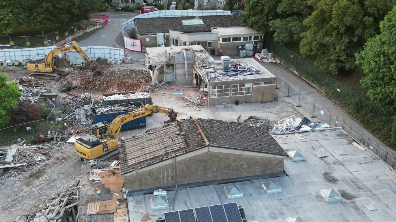 Thomas Keble School  Demolition