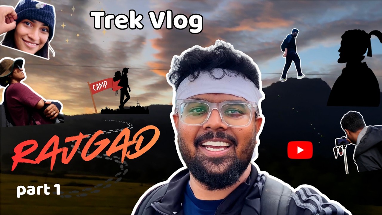 🚩 राजगड किल्ला, पुणे | Part 1 - Full Vlog