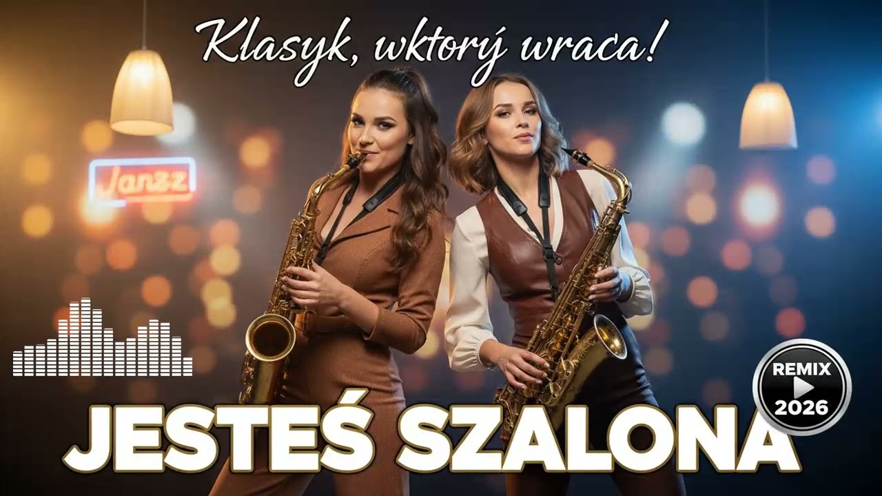 Jesteś Szalona! (Disco Polo Saksofon) 🔥💣 Wersja Taneczna 2026 – Szalona Noc!