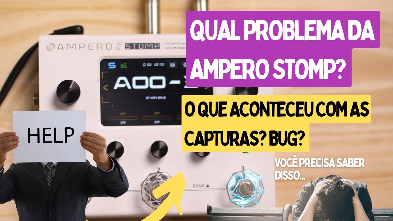 Hotone Ampero Stomp é tudo isso mesmo? Testei e conto a verdade