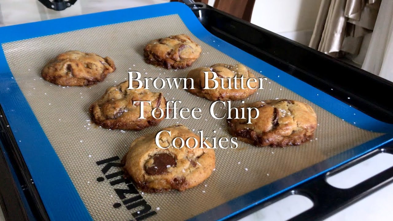 Brown Butter Toffee Cookies