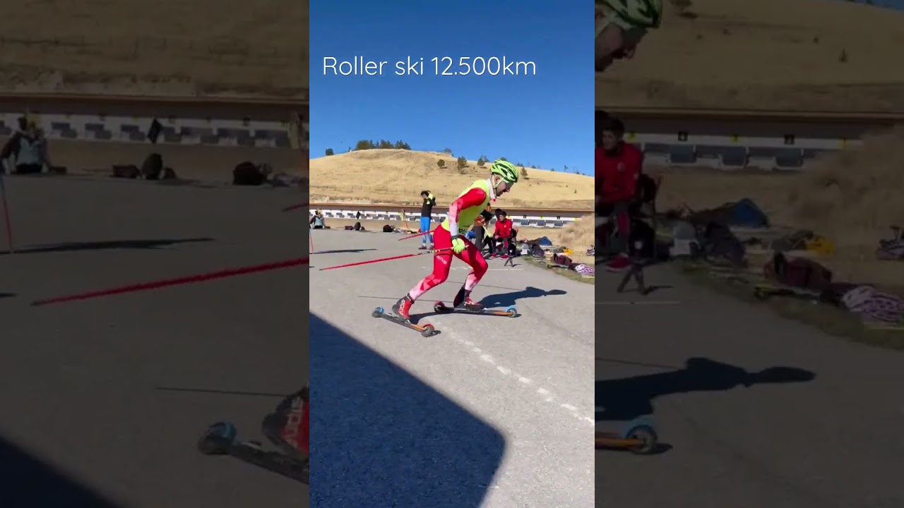 Biathlon roller ski
