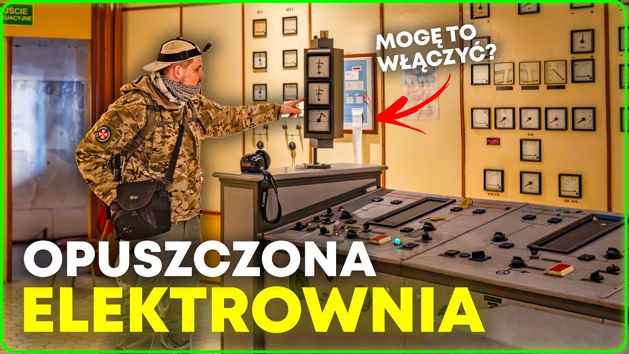 WESZLIŚMY DO OPUSZCZONEJ ELEKTROCIEPŁOWNI cz. 1 | GoUrbex