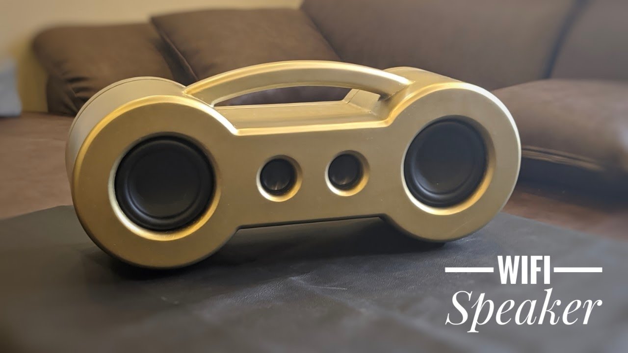 DIY portable wifi and bluetooth speaker to travel