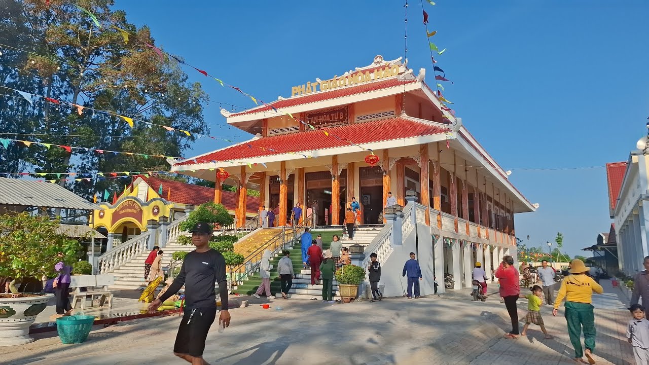 Ngày Rằm/Giêng/ 2026 Chùa An Hòa Tự B, Bánh Xèo, Bún, Cơm Miễm Phí.