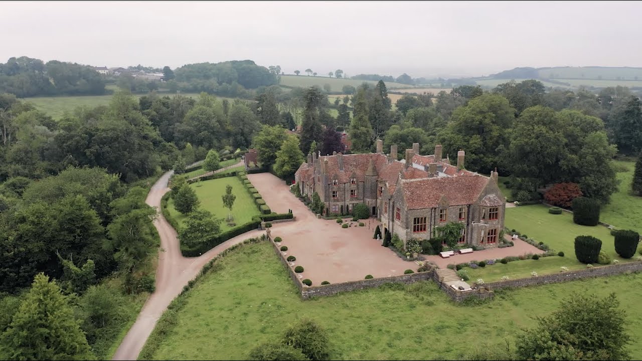 Tour of Huntsham Court Devon - Private Country House Hire - filmed by Tristan Adams