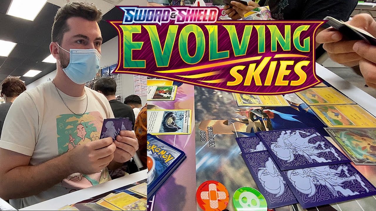 I Played in an Evolving Skies Prerelease TCG Tournament