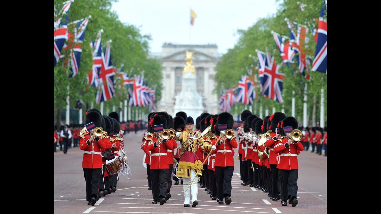 Live Performance! Royal Military Marching Band at Lords Cricket Ground London, England