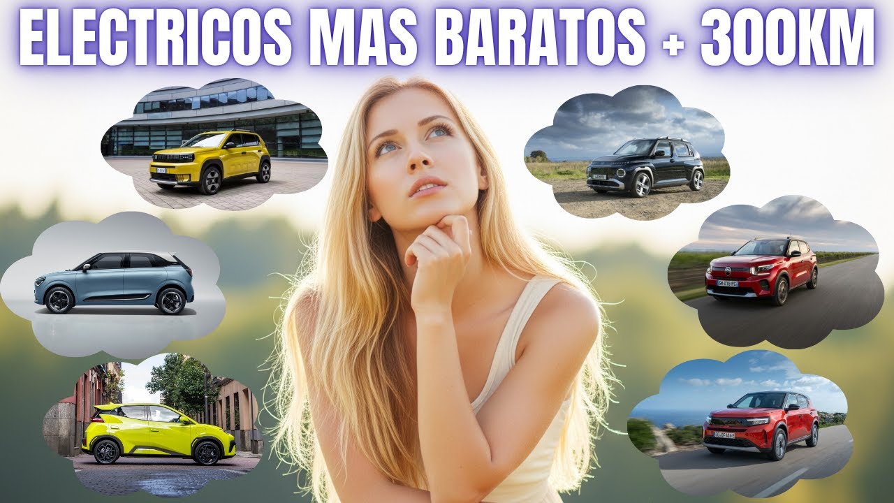 Los 6 el&eacute;ctricos urbanos m&aacute;s baratos con m&aacute;s de 300 km de autonom&iacute;a