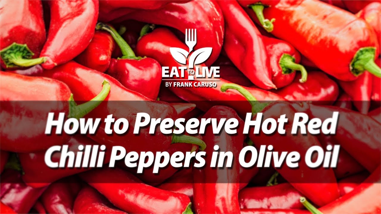 How to Preserve Hot Red Chilli Peppers
