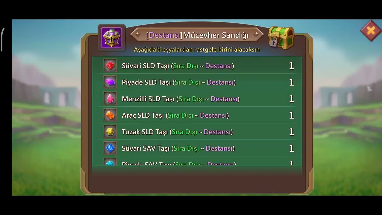 Lords Mobile - Mücevher Sandığı Açıyoruz