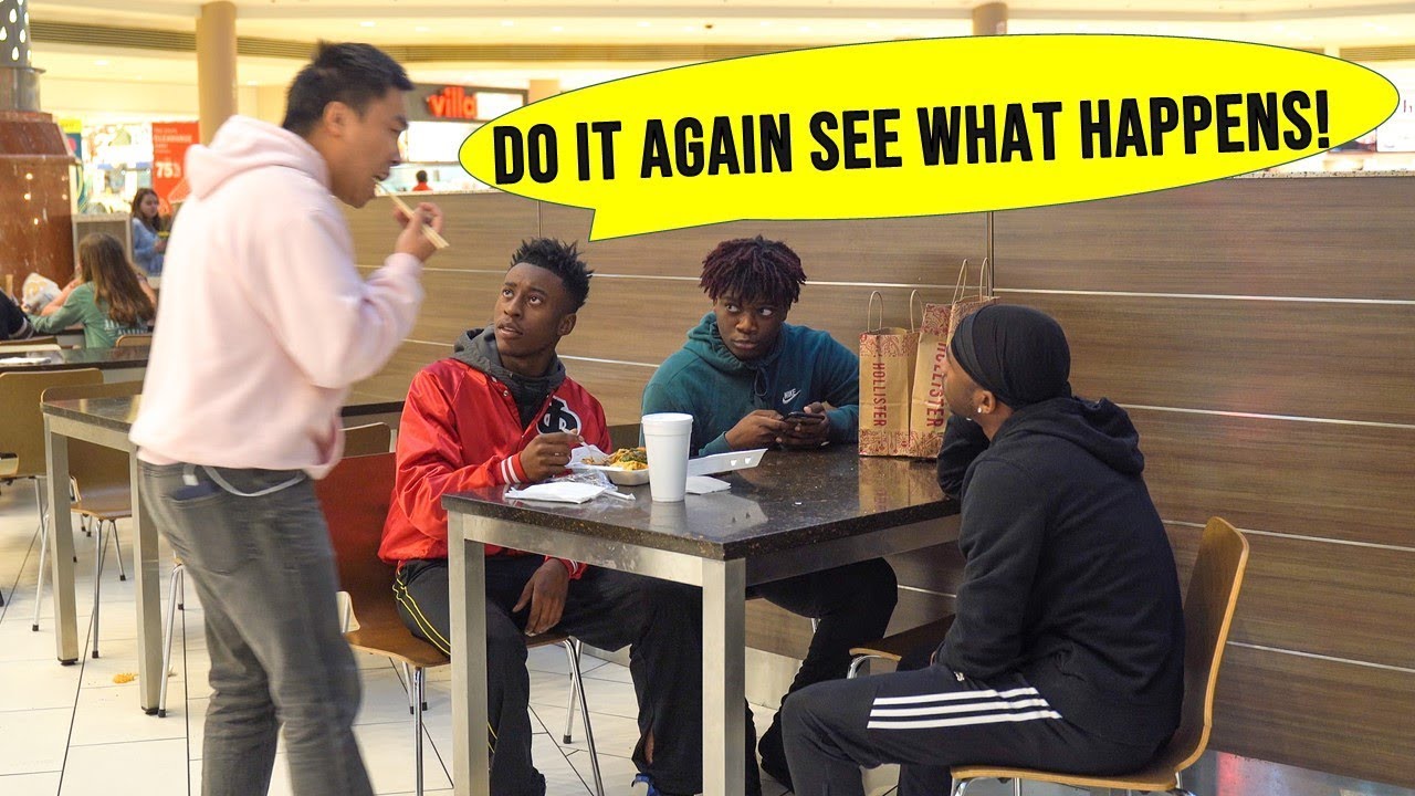 Eating People's Food Prank in Memphis!