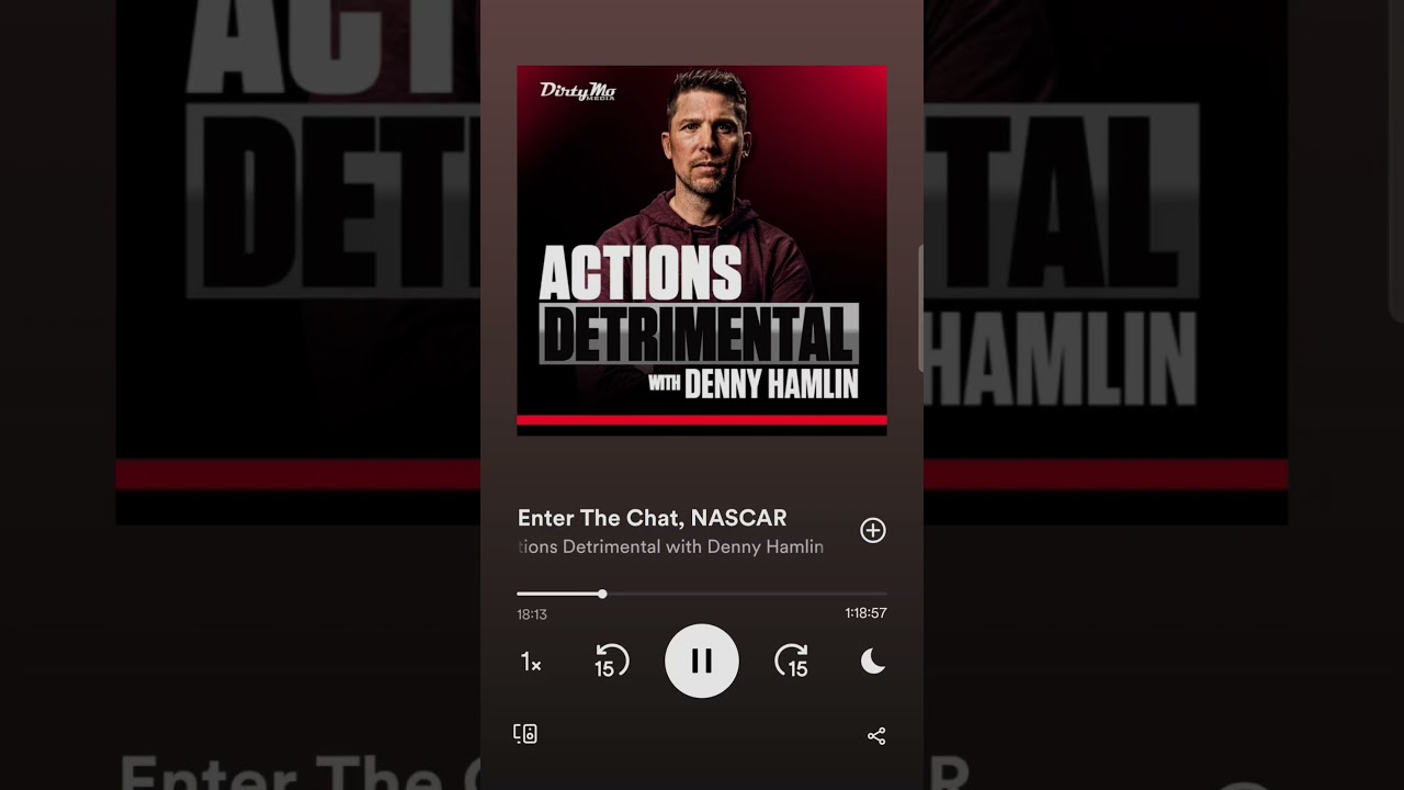 Denny Hamlin Says The N-Word On 