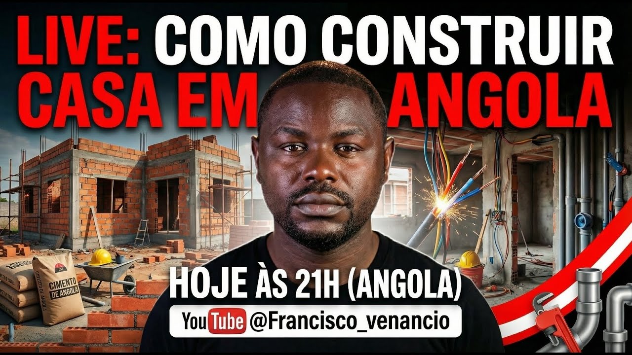 TANQUE DE ÁGUA COMO CONSTRUIR EM ANGOLA PART 2 LIVE 3
