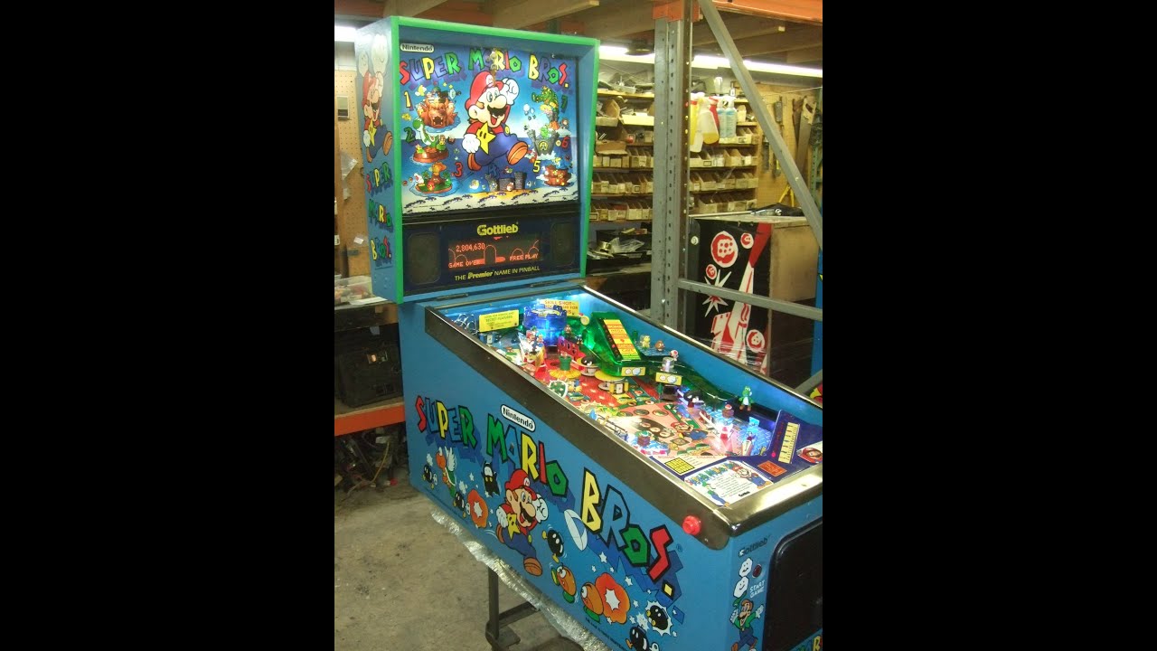 #589 Gottlieb/Nintendo SUPER MARIO BROTHERS Pinball Machine Overhaul! TNT Amusements