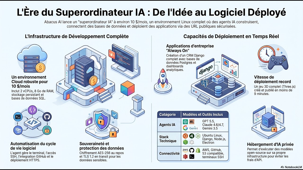 Abacus AI SuperComputer - 10$/mois