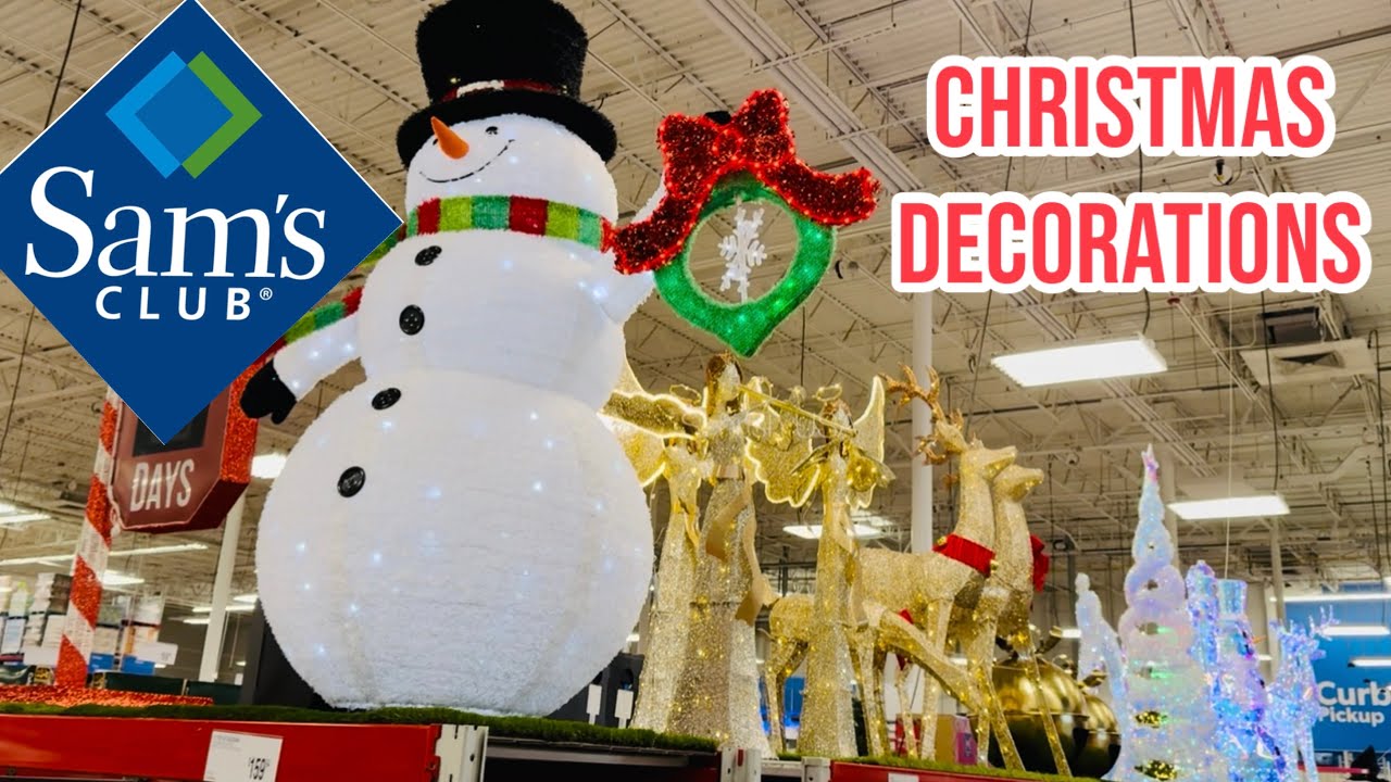 Sam&rsquo;s Club Christmas decoration 2025 | Sam&rsquo;s Club Christmas 🎄 ￼