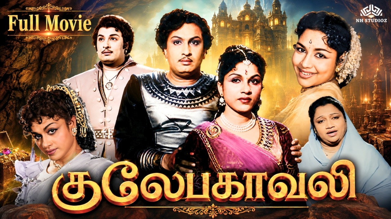 Gulebakavali (குலேபகாவலி) 1955 Full Movie HD | MGR, TR Rajakumari, Rajasulochana | தமிழ் திரைப்படம்