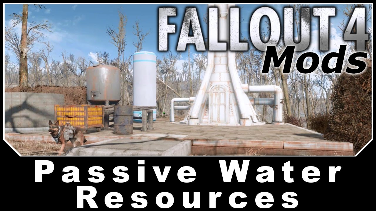 Fallout 4 Mods - Passive Water Resources