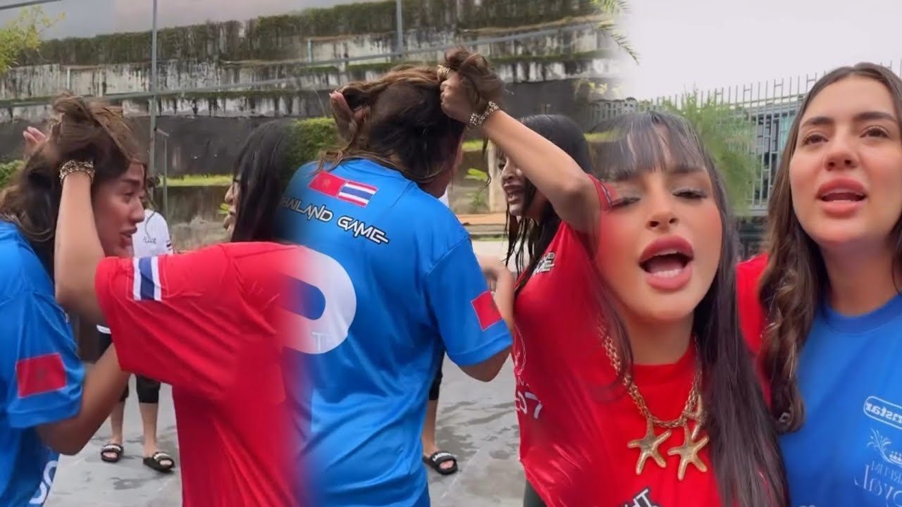 شوفو 🔥 سناء شيك شوب منوضاها مع رباب ألباني في تايلاند 😱ناري شوفو أشنو واقع ❌