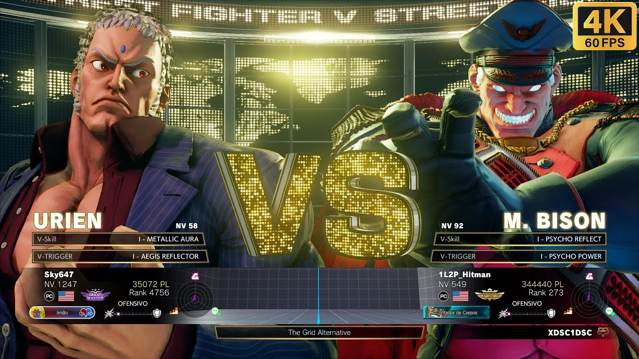 SFV Champion Edition 🔥 Sky647 (URIEN) Vs 1L2P_Hitman (M. BISON) 🔥 [4K] Online Match's 06-02-2023