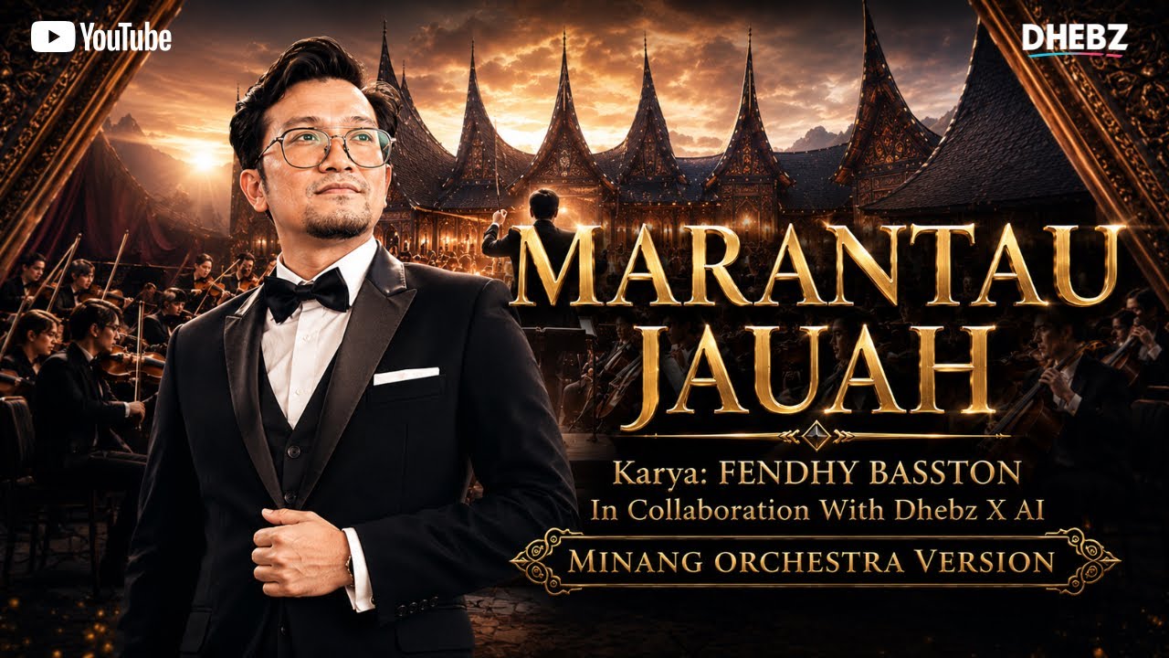MARANTAU JAUAH - FENDHY BASSTON | Minang Orchestra Version | DHEBZ X AI