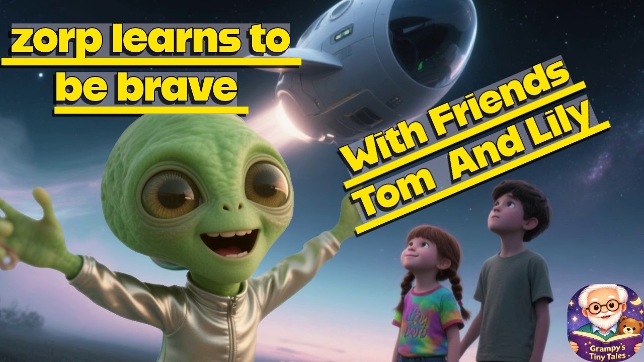 Zorp Crash Lands 🚀 A Story About Courage and Friendship👽