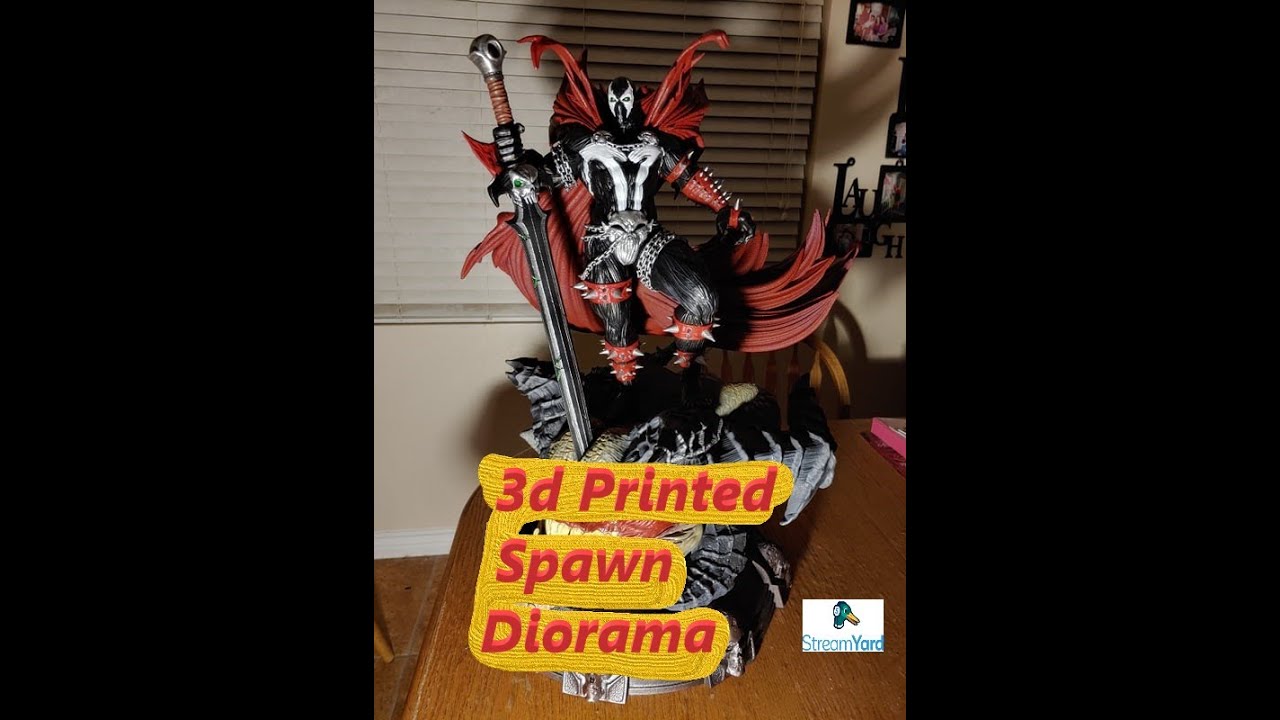 3d Printed Spawn Diorama #3dhp