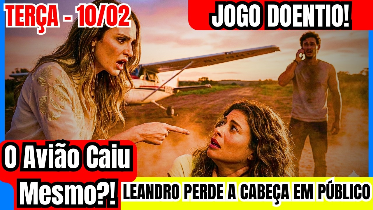 CORAÇÃO ACELERADO Capítulo de hoje TERÇA 10/02 -Resumo Completo Nova Novela das 7 assistir ao vivo