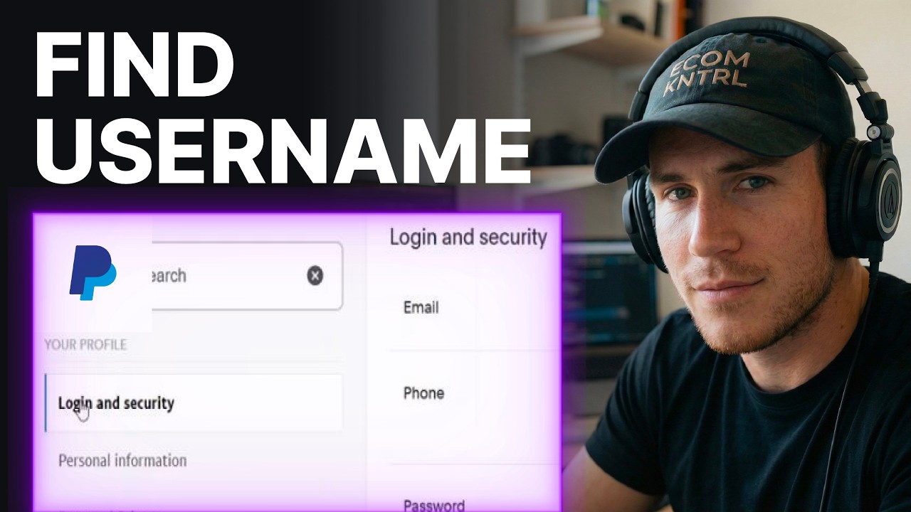 How to Check PayPal Username (2026) | Account Settings