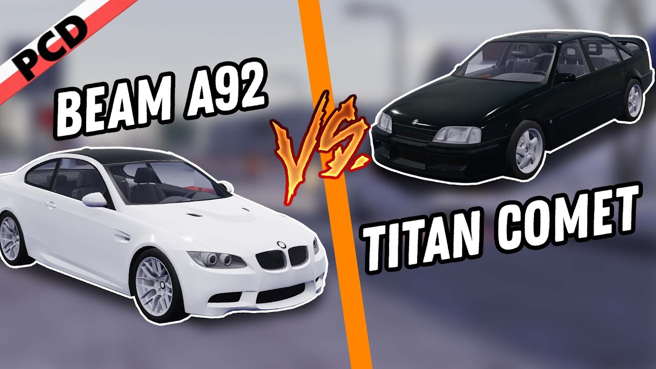 🚗Który lepszy? - Beam A92 vs Titan Comet | Polish Car Driving Roblox