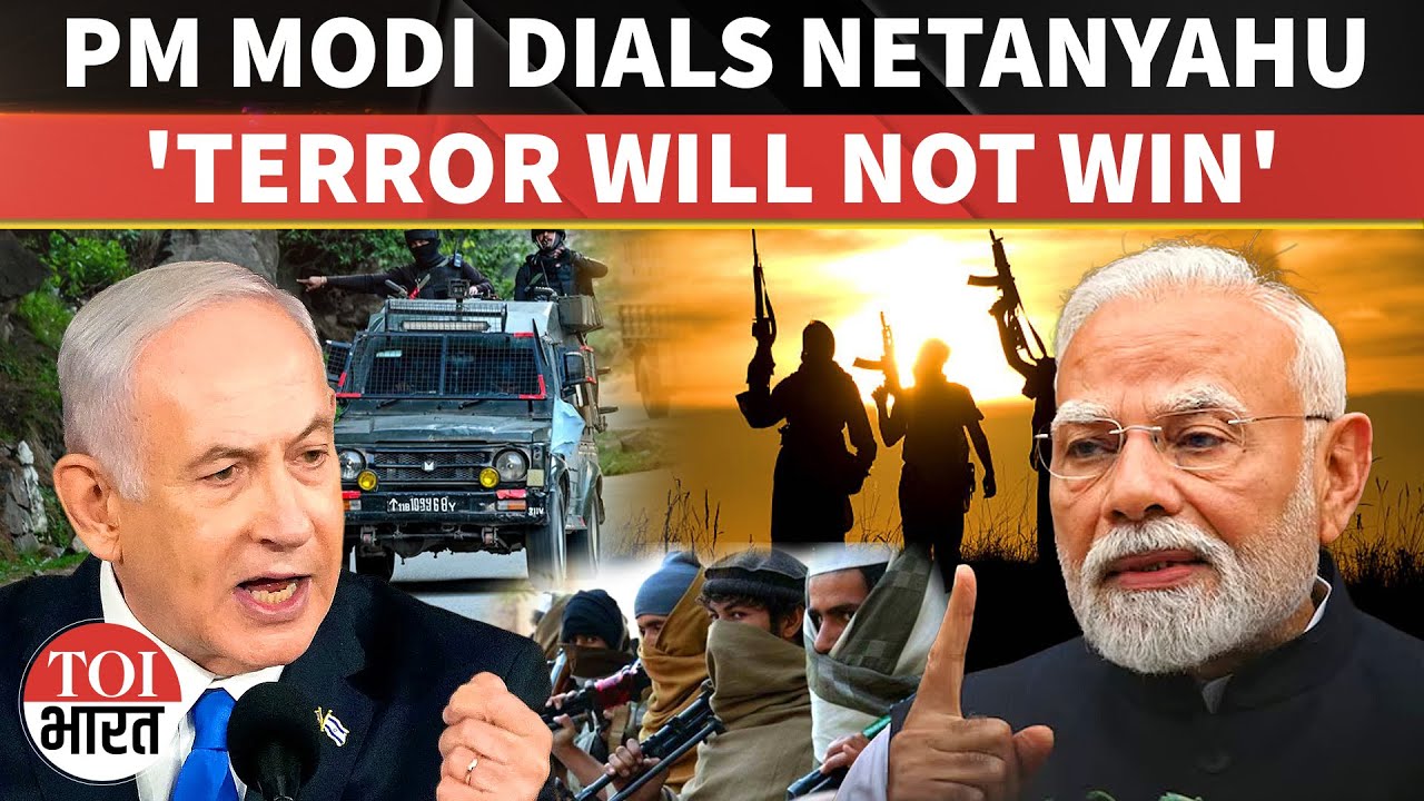 Resolve To Fight Terrorism: PM Modi Speaks To Netanyahu, Reaffirms India-Israel Strategic Ties