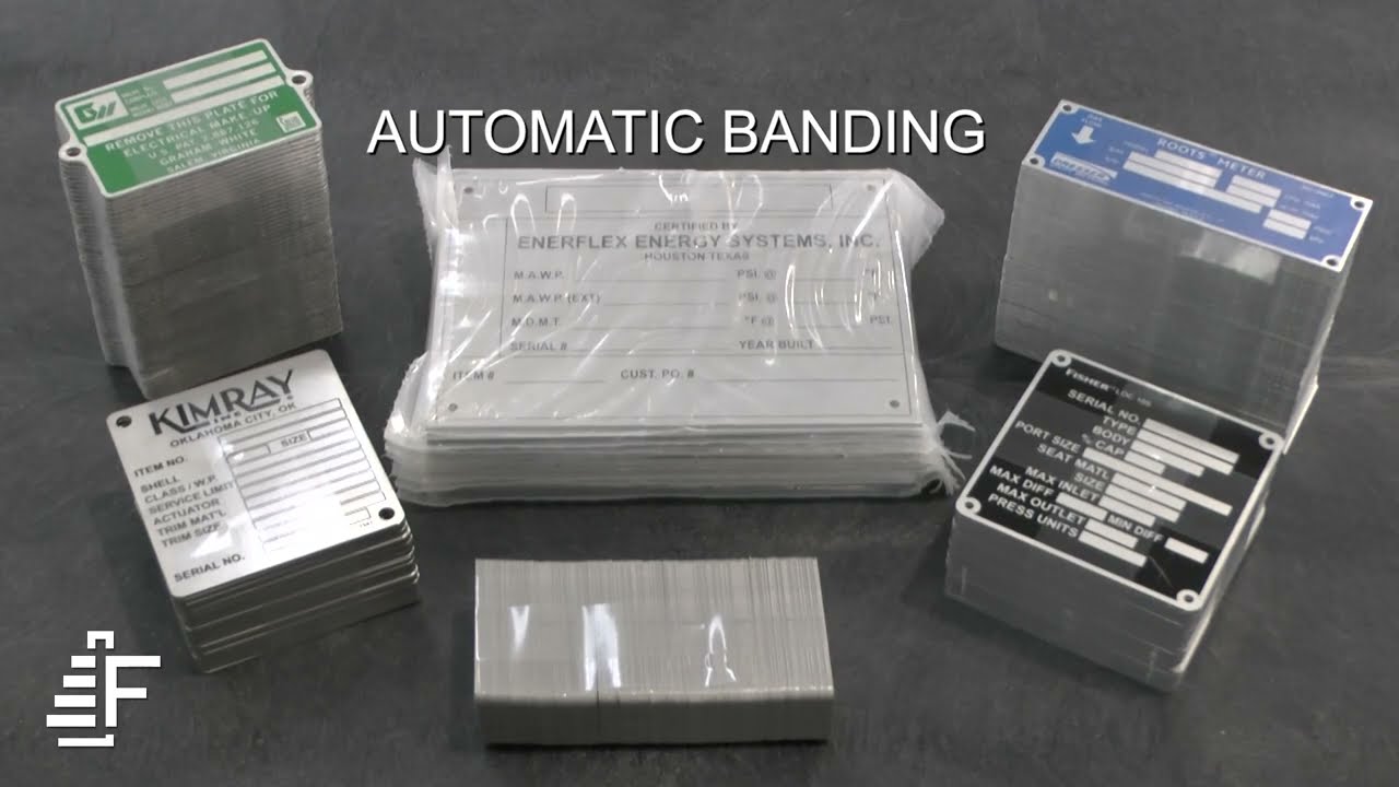 How Do You Band Nameplate Stacks Automatically? | ATS MSX-420