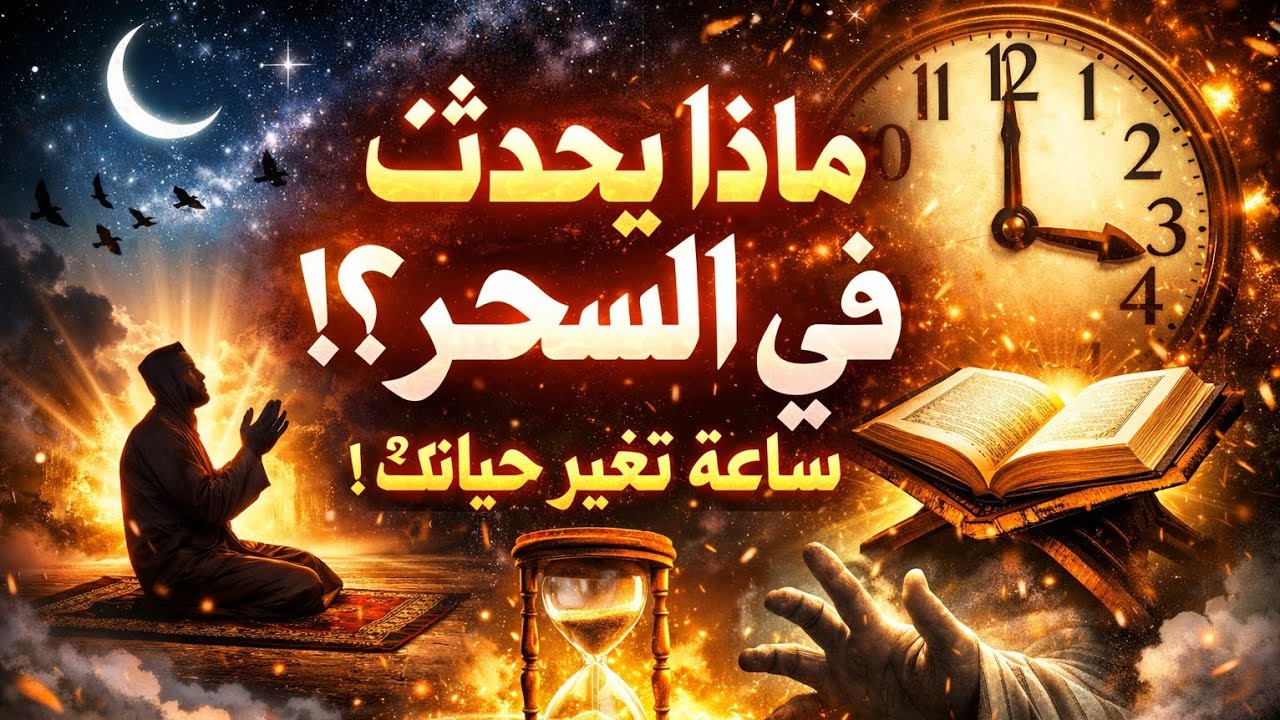 ماذا يحدث في السحر ولا يحدث في أي وقت آخر؟