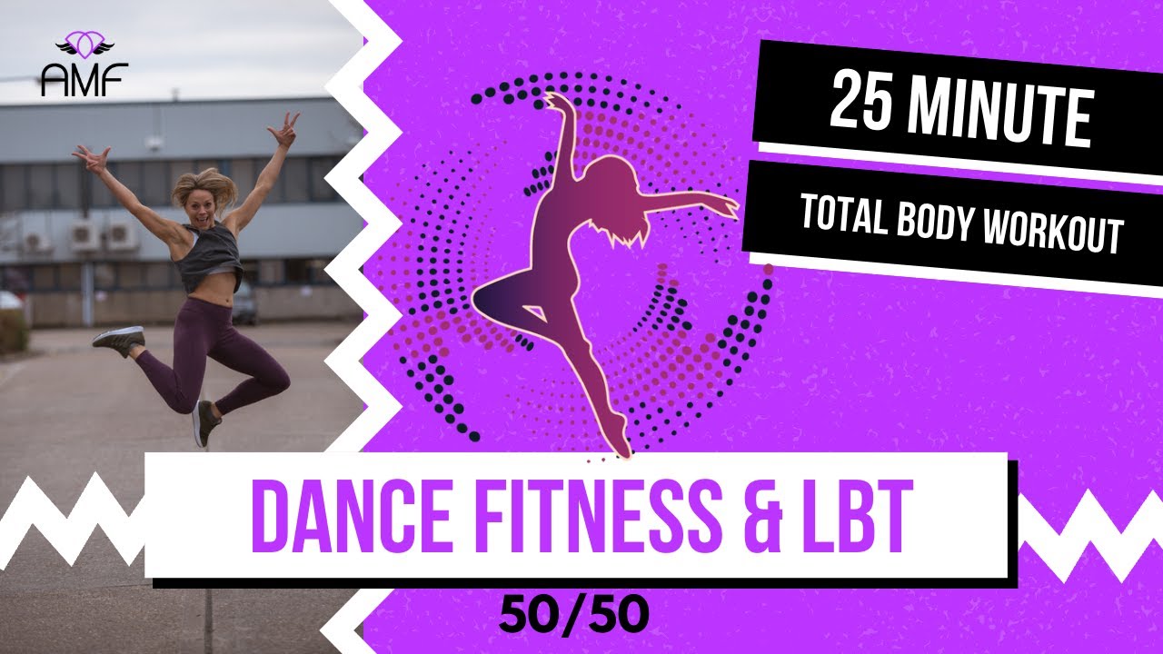 50/50 Dance Fitness & LBT  - No Equipment Required - Home Workout