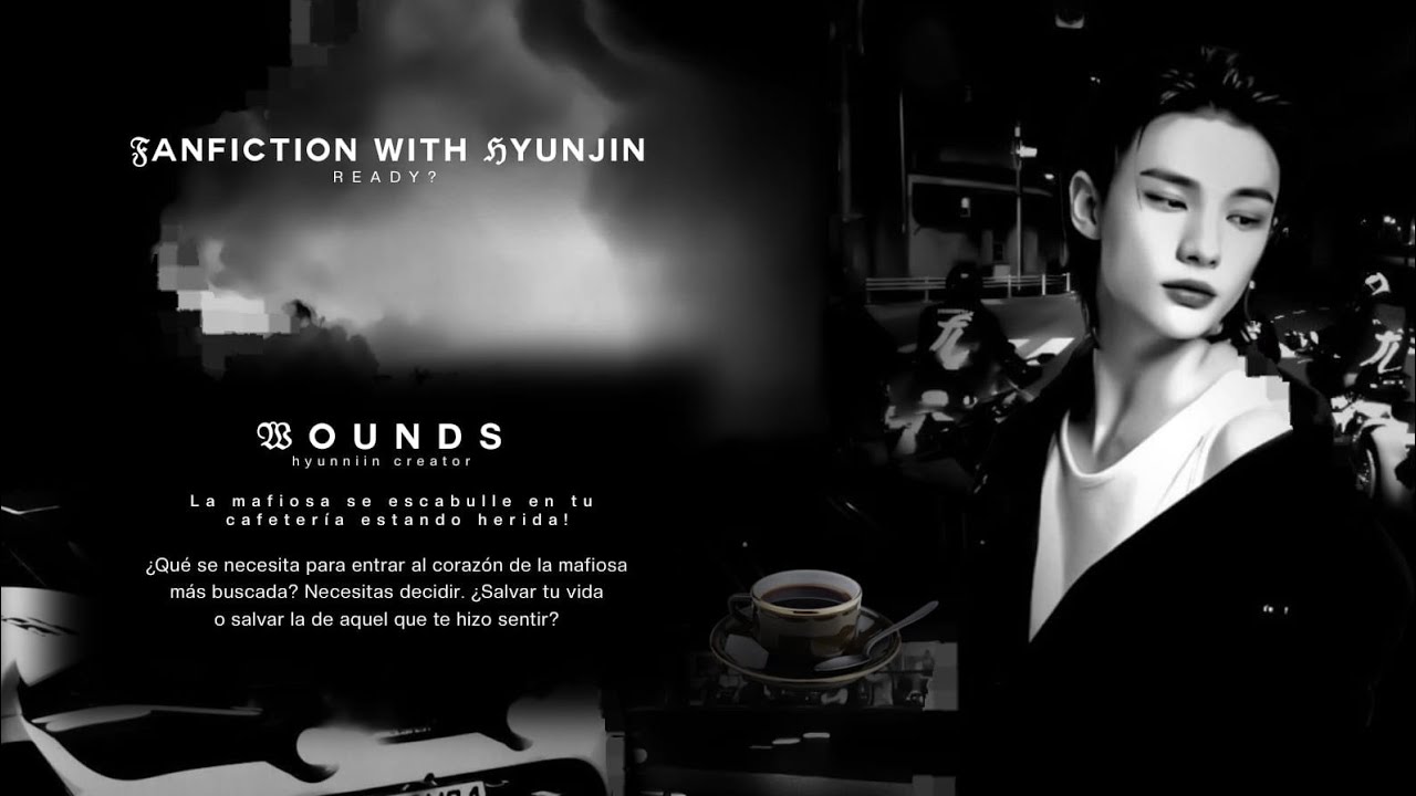 "Cuando la mafiosa se escabulle en tu cafetería estando herida!" ★; Imagina con Hyunjin 