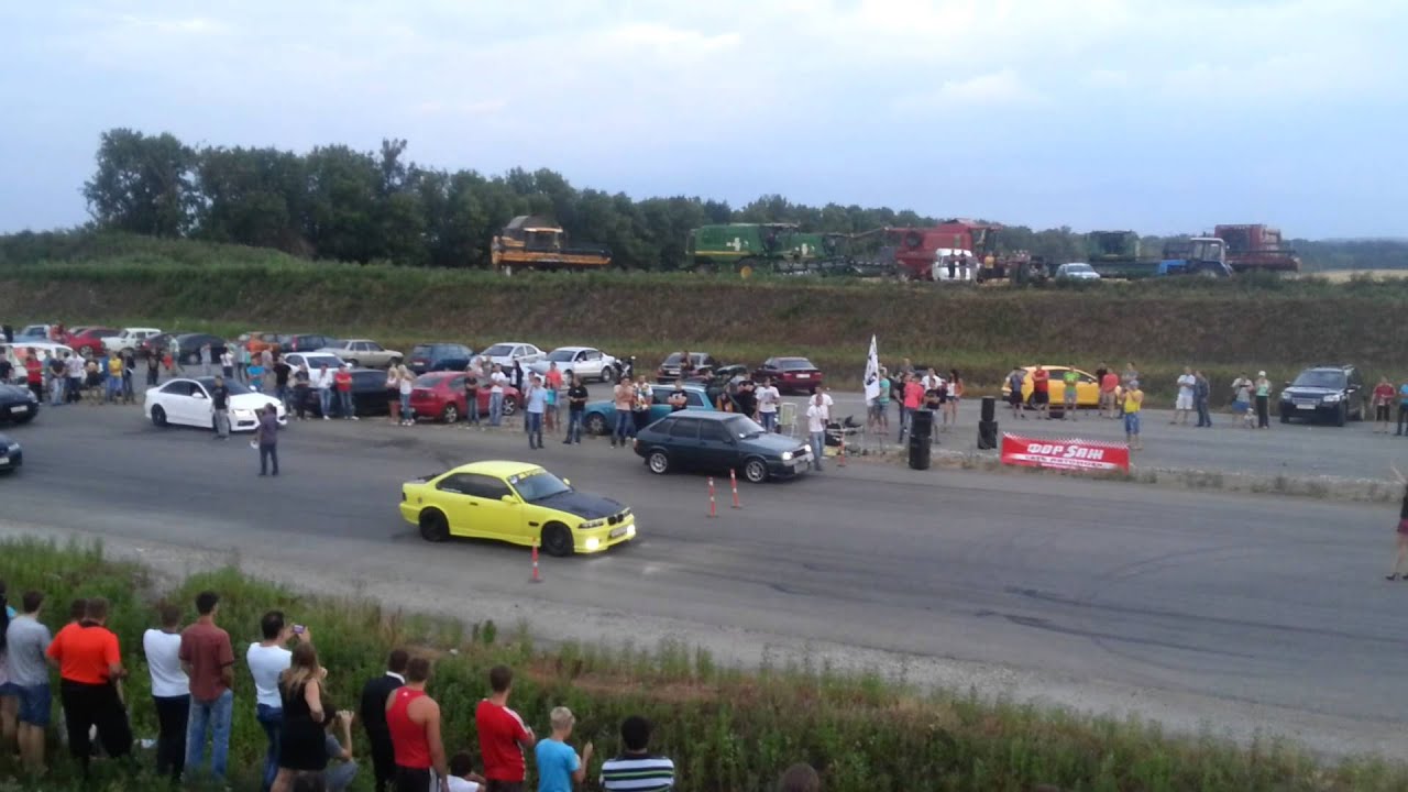 Adrenaline Time Info Drag Racing п  Пески) 26 07 2013 BMW M3 VS Vaz 2109 turbo