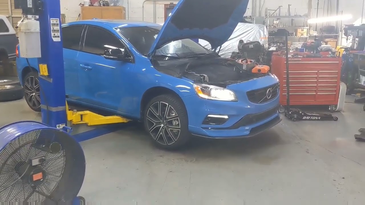 2018 Volvo S60 Polestar Downpipe sound clips