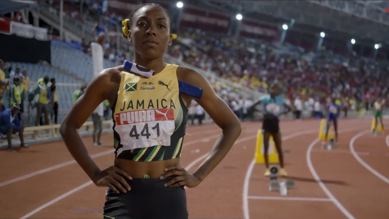 The Insane Women's 4x100m Jamaica vs Bahamas And Trinidad and Tobago