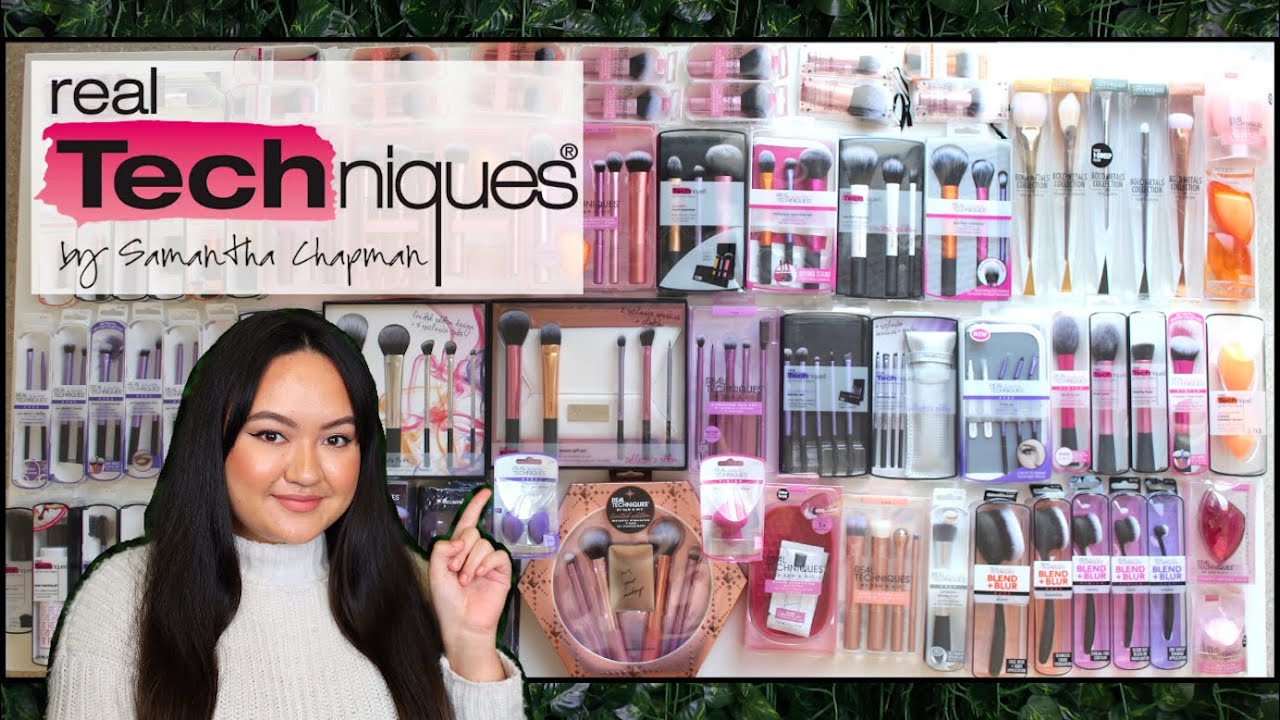 MASSIVE REAL TECHNIQUES HAUL! - Brushes, Sponges, Sets & Minis! 👏🏽
