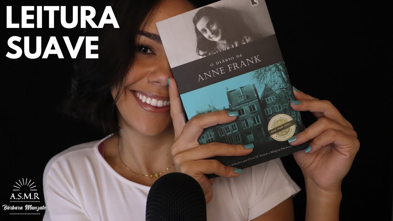 ASMR LEITURA SUAVE - VOZ TRANQUILA PARA MUITO RELAXAMENTO