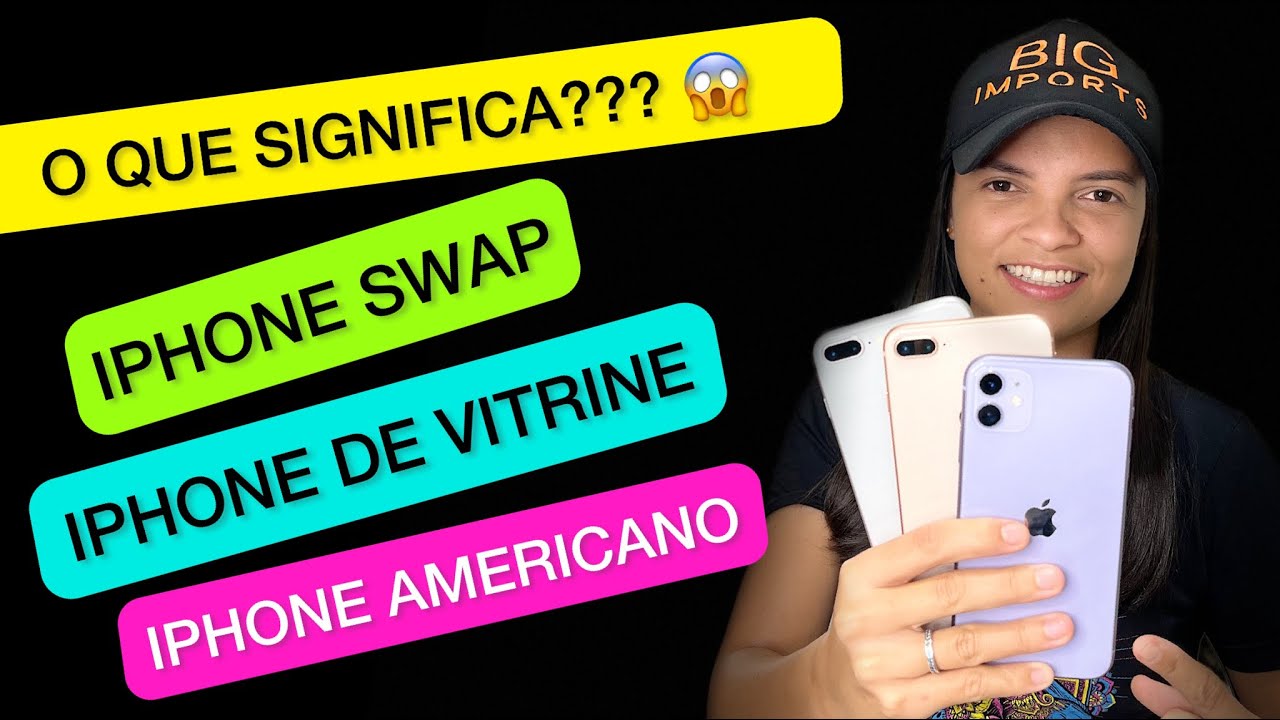 O que SIGNIFICA iPhone SWAP?? iPhone de VITRINE ou APARELHO AMERICANO? 🇺🇸 Saiba AGORA 😟