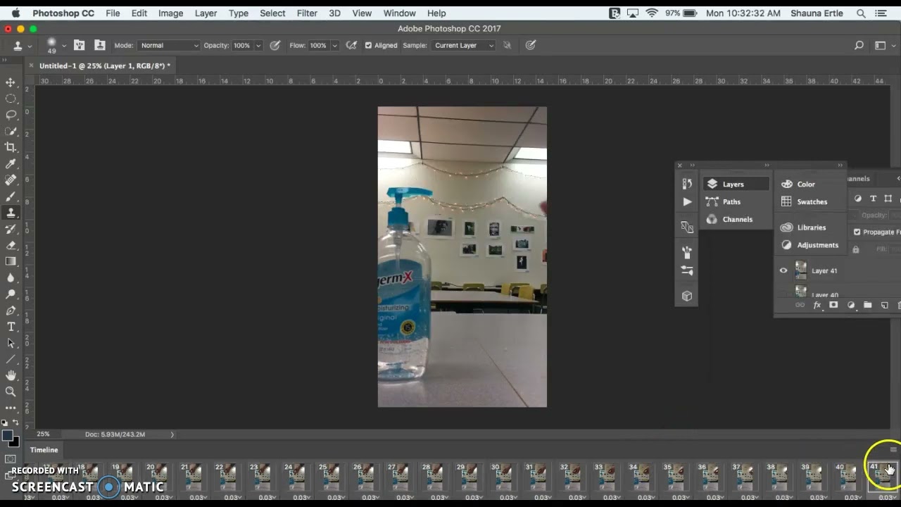 Reverse Loop Cinemagraph