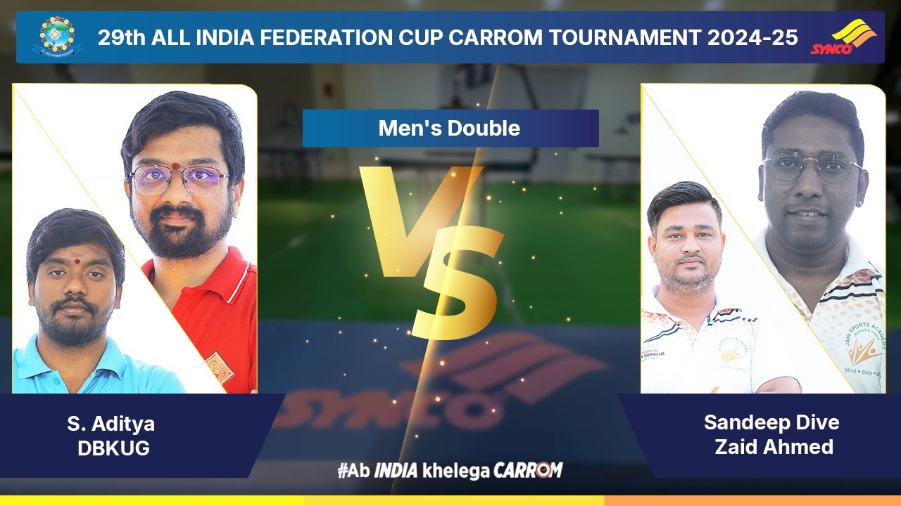 S. Aditya / DBKUG  VS Sandeep Dive / Zaid Ahmed- Men's Double