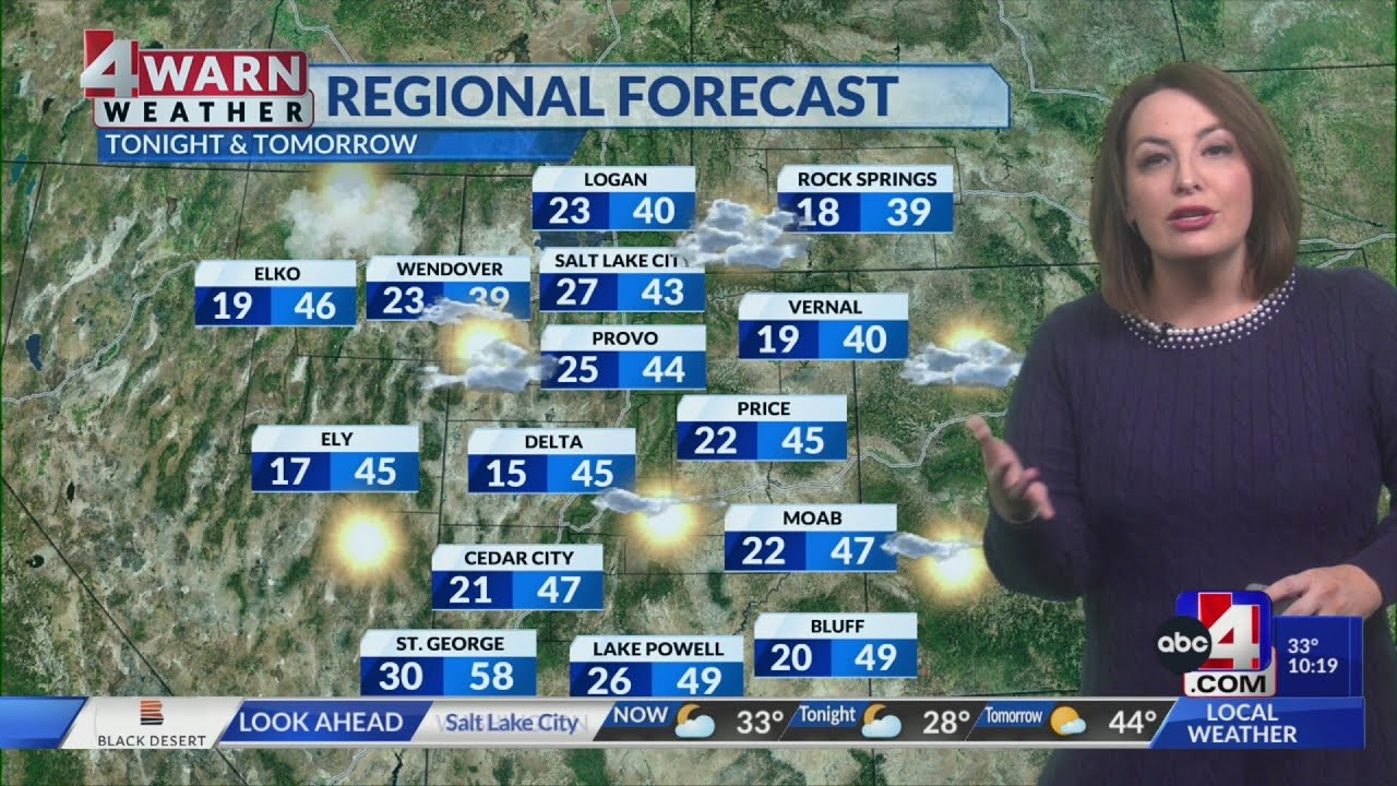 Dry conditions return with high pressure building for remainder of the work week