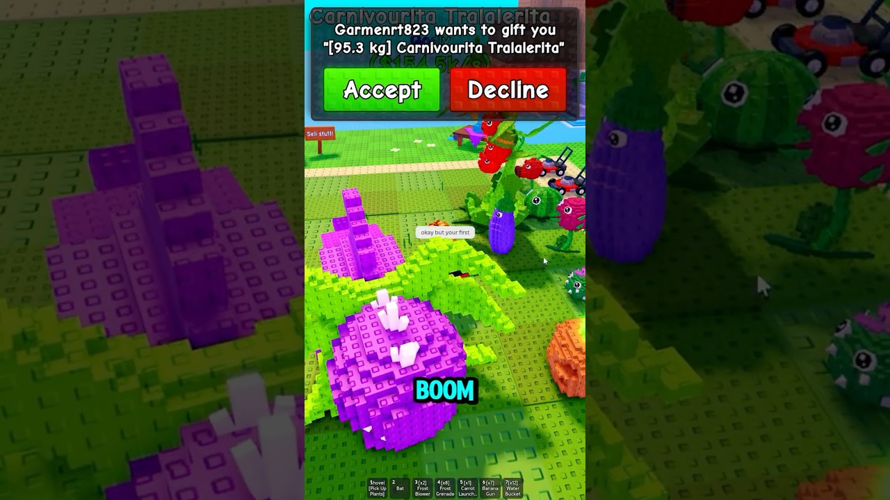 Лучший день в Plants Vs Brainrots #roblox #plantsvsbrainrots #robloxedit #robloxgames