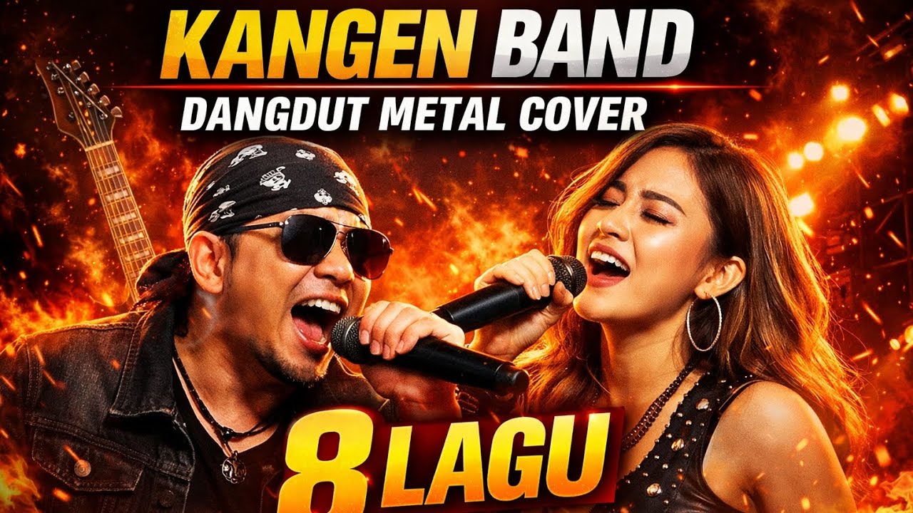 8 Lagu Kangen Band – Full Dangdut Metal Cover Compilation