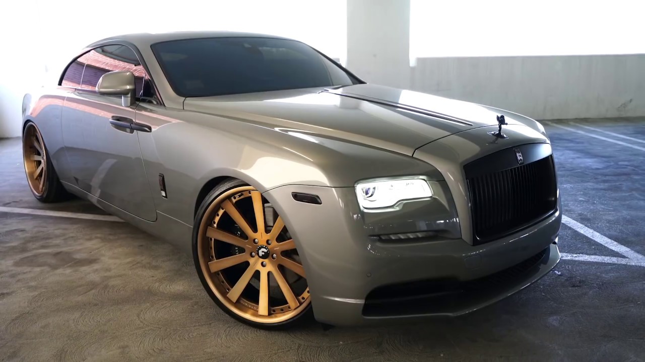 #RDBLA Rolls Royce GOLD, Range Rover с безумной сменой цветов