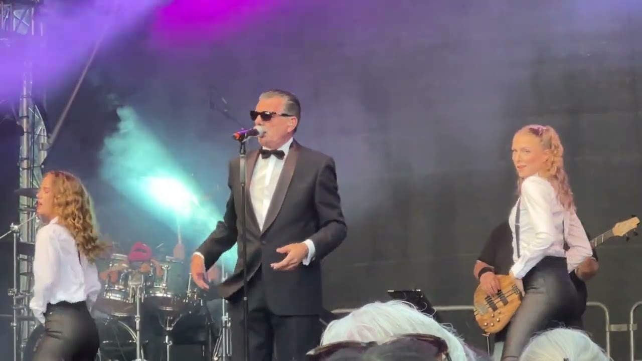 Falco meets Mercury: Live am Gondelweiher, Wassenberg am 23.08.24 - Opening / Der Kommissar